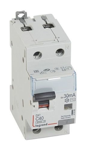 Дифавтомат Legrand DX³ 2P 40А (C) 10кА 30мА (AC)