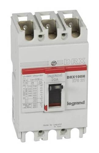 Силовой автомат Legrand DRX, 20кА, 3P, 20А