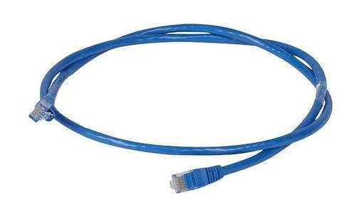 Коммутационный шнур RJ 45 - категория 6 - U//UTP - PVC - неэкранированный - 1 м - голубой