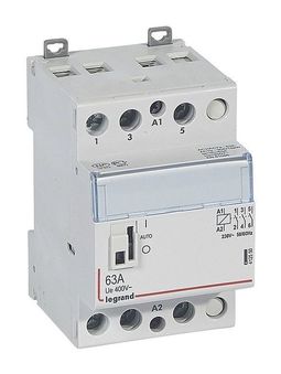 Модульный контактор CX³ 3P 63А 400/230В AC