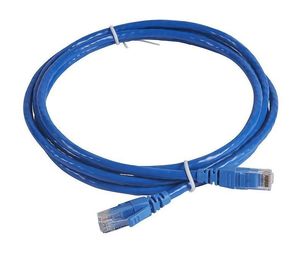 Коммутационный шнур RJ 45 - категория 6 - U//UTP - PVC - неэкранированный - 2 м - голубой