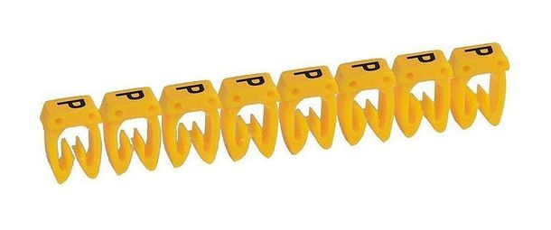 Маркер CAB 3 - для кабеля 0,15-0,5 мм² - заглавная буква P